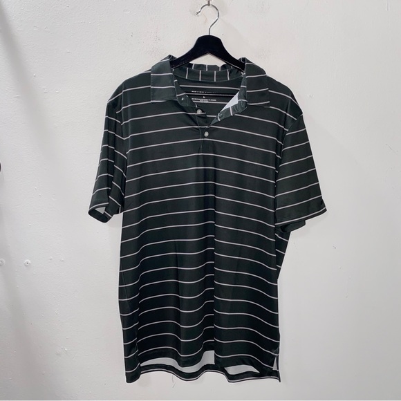 Bearbottom Other - Bear Bottom Striped Lightweight Performance Polo Size Large
